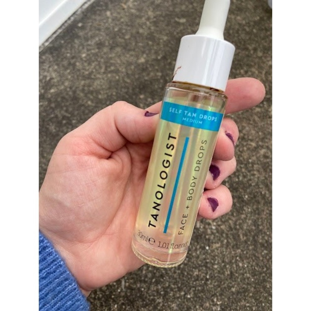 Tanologist Self Tan Drops Medium Face and Body 30ml 1.01 fl oz Glowy Skincare